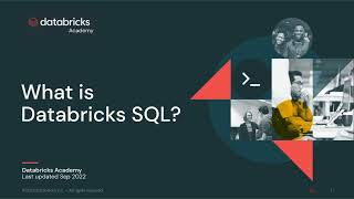 Tutorial  Databricks SQL Workspace  Databricks Academy [upl. by Anzovin]