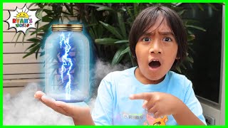 How to Make Lightning In a Bottle DIY Science Experiments for kids [upl. by Aihsela592]