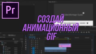 Как создать Gifанимацию в Adobe Premiere Pro [upl. by Pomona]