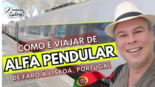 ALFA PENDULAR  O trem de alta velocidade português [upl. by Kistner]