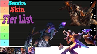 Samira Tier List Skin [upl. by Basia]