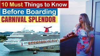 Carnival Splendor Features and Overview [upl. by Esilanna]