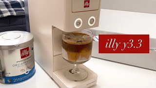 illy 일리 커피 머신 Y33 ☕️ 사용법세척법추출 시간초기 세팅캡슐 후기 • 홈카페 🥛 라떼아메리카노 [upl. by Hankins309]