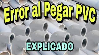 Como Pegar Tuberías de PVC  Pegar PVC  Hazlo Tu Mismo  Plomería [upl. by Cope]