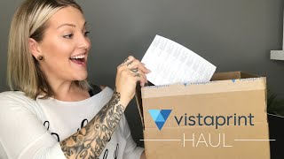 BUILDING YOUR BRAND amp Vistaprint Haul [upl. by Crosby]