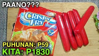 GAWIN MO ITO SA HOTDOG AT CRISPY FRY  PATOK NA PANGNEGOSYO NGAYONG 2021 [upl. by Sirtaeb]