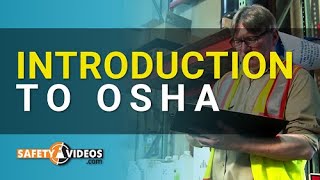 Intro to OSHA from SafetyVideoscom [upl. by Harvey]