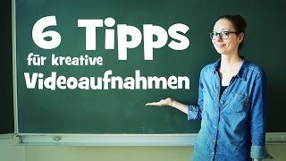 6 TIPPS für kreative VIDEOAUFNAHMEN aus Binegra Videos [upl. by Mayworm186]