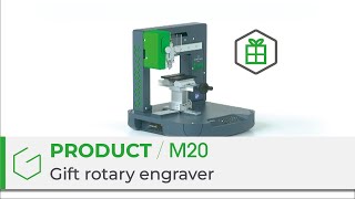 M20 the perfect rotary engraver for personalized products [upl. by Irtak]