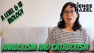 Anabolism and Catabolism Definitions  A LEVEL amp IB BIOLOGY [upl. by Laurens]