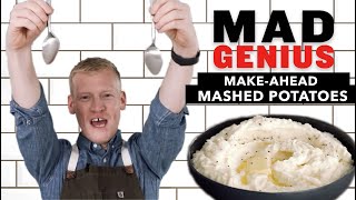 MakeAhead Creamy Mashed Potatoes  Mad Genius [upl. by Dareen501]