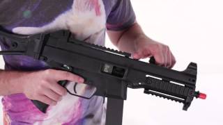 HK UMP 45 ELITE AEG  Airsoft Gun Review [upl. by Novj891]