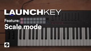 Launchkey MK3  Scale Mode  Novation [upl. by February]