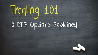 “0 DTE” Options  Explained for Beginners [upl. by Shuping322]