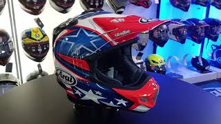 Arai MXV Motocross Helmet Nicky Hayden [upl. by Sherlocke345]