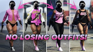 TRENDY GTA 5 Female Outfits for an EPIC Look [upl. by Ettelliw]