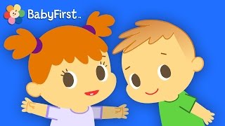 Getting dressed song  I can do it song  Nursery Rhymes amp songs by BabyFirst [upl. by Yttisahc]