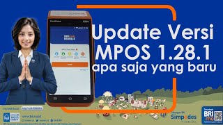 Ini yang kalian harapkan Update MPOS Versi 1281  BRILink 236 [upl. by Aigneis]