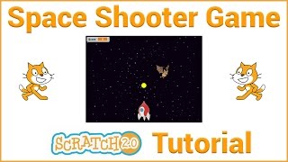 Scratch Tutorial  Space Shooter [upl. by Rehpretsirhc]