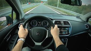 POV 2021 Suzuki SX4 SCross 10 Boosterjet Test Drive [upl. by Nwahsirhc]