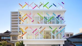 Creche Ropponmatsu Kindergarten  Emmanuelle Moureaux Architecture  Design 4K [upl. by Nnylrac]