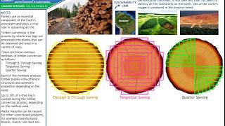 Wood Technology Timber Conversion [upl. by Eicram]