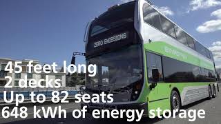 Alexander Dennis Enviro500EV CHARGE Walkaround [upl. by Gunar432]