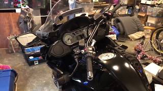 Remus exhaust install on BMW K1600B [upl. by Anasiul]