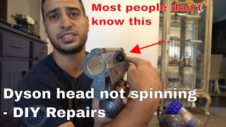 How to fix Dyson Vacuum head  roller not spinning [upl. by Ruhtra715]