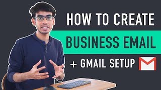 How to Create Business Email amp Use it with Gmail for Free [upl. by Matias]