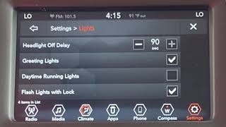 How to Turn Off Day Time Running Lights [upl. by Beverle]