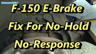 How to Fix an F150 EBrake [upl. by Greenburg]