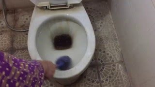 How to clean toilet with coke Easiest way [upl. by Dnalyag606]