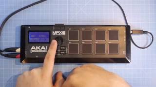 🎵 AKAI MPX8 Mobile SD Sample Player [upl. by Linson]