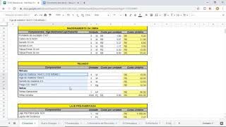 Planilha para Levantamento Quantitativo de Materiais  Aula 1 COTAÇÕES [upl. by Nicolina]