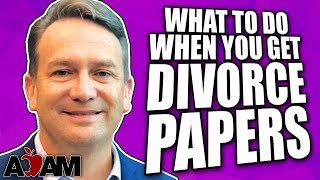 What to Do After Receiving Divorce Papers [upl. by Ennahs]