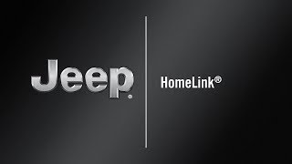 Programming HomeLink® How To  2020 Jeep Grand Cherokee [upl. by Granese786]