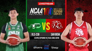 Benilde vs San Beda Men’s Basketball  NCAA Season 100  Replay [upl. by Artsa]