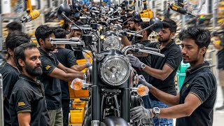 Royal Enfield Manufacturing process  Inside Indian Motorcycle factory in Chennai [upl. by Airt532]