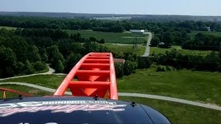 Intimidator 305 Front Seat POV 2014 FULL HD Kings Dominion [upl. by Wooldridge]