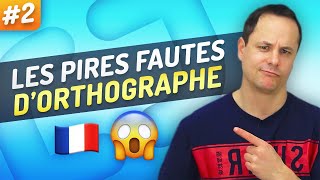 TOP 10 des Fautes dOrthographe que Même les Français Commettent 😱 2 [upl. by Kinna]