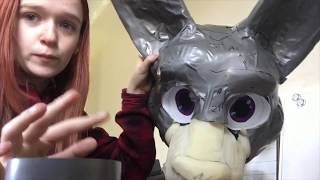 Detailed fursuit head patterning tutorial Mini Tutorial 1 [upl. by Nanon]