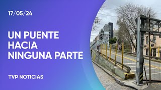 CABA qué pasa con el puente de Ciudad de la Paz [upl. by Waechter]