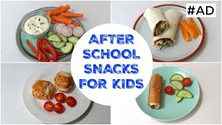 5 Savoury After School Snacks for Kids  AD [upl. by Zeralda]