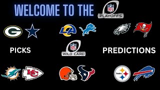 202324 NFL Wild Card Picks amp Predictions  NFL PLAYOFFS ARE HERE [upl. by Zandt]