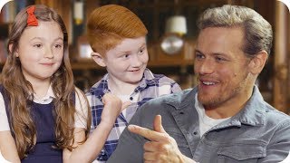 Sam Heughan Asks Kids for Dating Advice  Omaze [upl. by Hako]