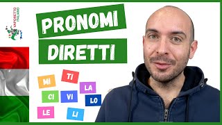 I pronomi diretti italiani  Grammatica italiana  Impara litaliano con Francesco [upl. by Behrens462]