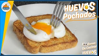 100 formas de cocinar huevos 3 huevos pochados [upl. by Yellas]