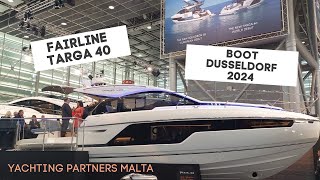 Fairline Targa 40  Yachting Partners Malta [upl. by Andreana]