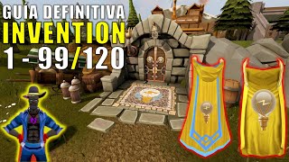 Guía 💡DEFINITIVA INVENTION💡 1  99120 Runescape 3 ESPAÑOL [upl. by Yorztif823]